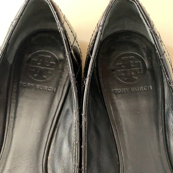 Tory burch black Quinn ballet flats 8.5 - Picture 4 of 7
